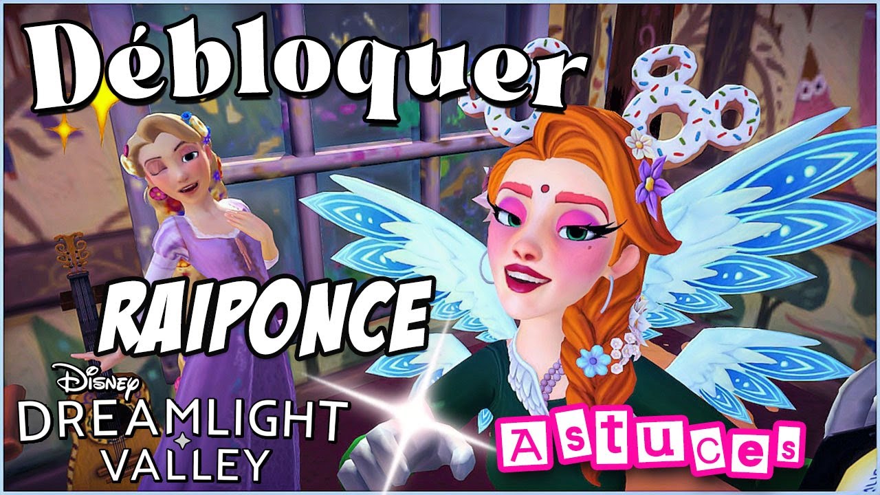 DÉBLOQUER LA PRINCESSE RAIPONCE 😍 DISNEY DREAMLIGHT VALLEY a rift in time #dreamlightvalley #ddlv