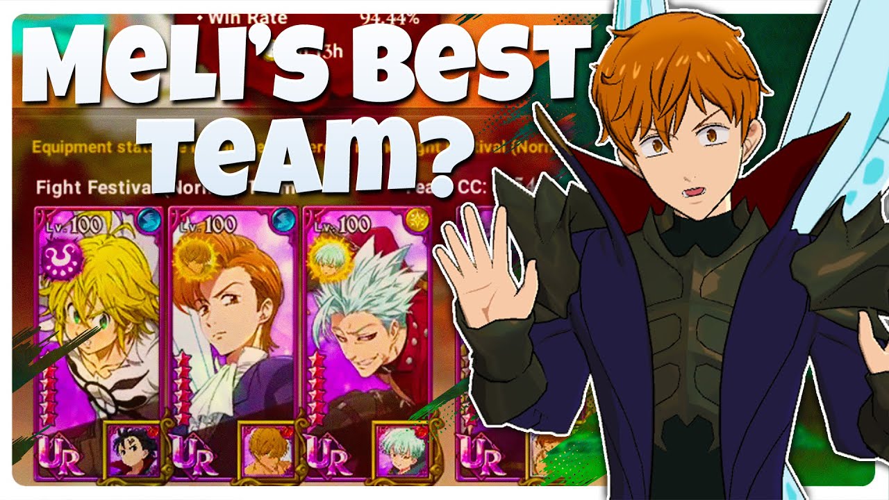 Why Is Everyone Playing this God Meliodas Team? (God Meli's Best Team) | 7DS Grand Cross