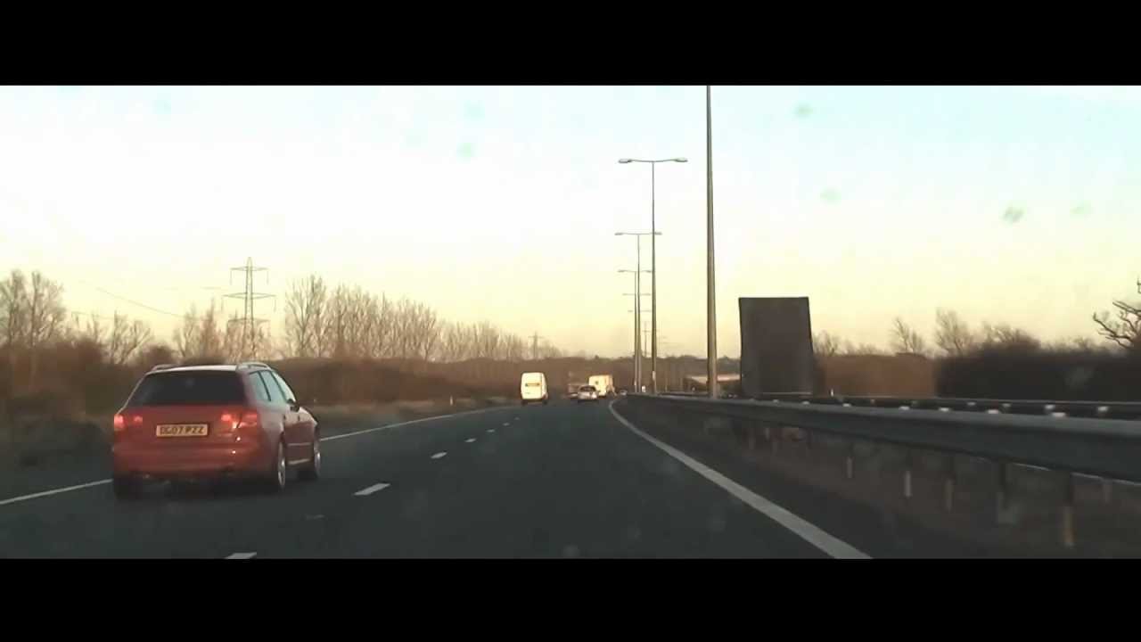 Barry S.Wales to Nottingham England Road trip Timelapse