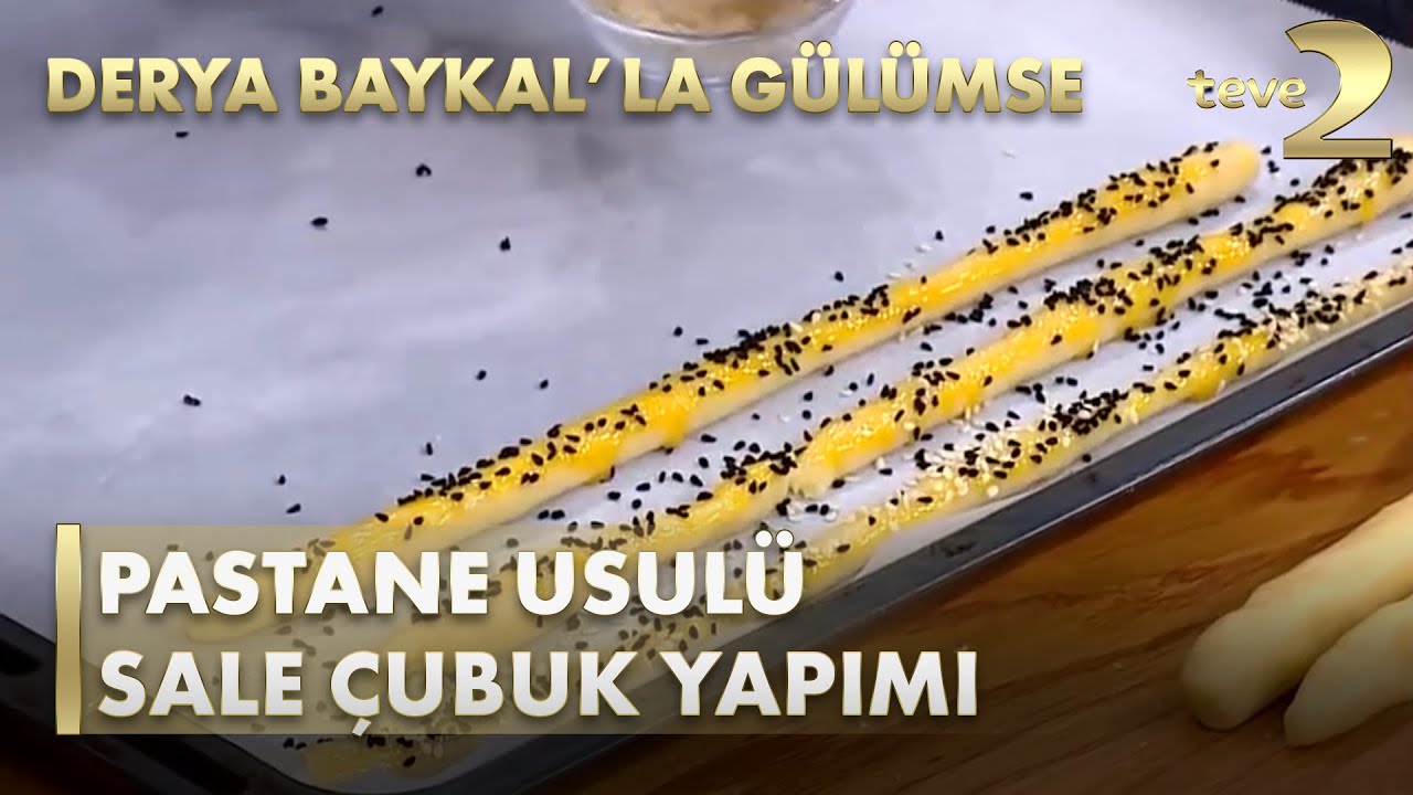 Derya Baykal'la Gülümse: Pastane Usulü Baton Sale Çubuk Nasıl Yapılır?