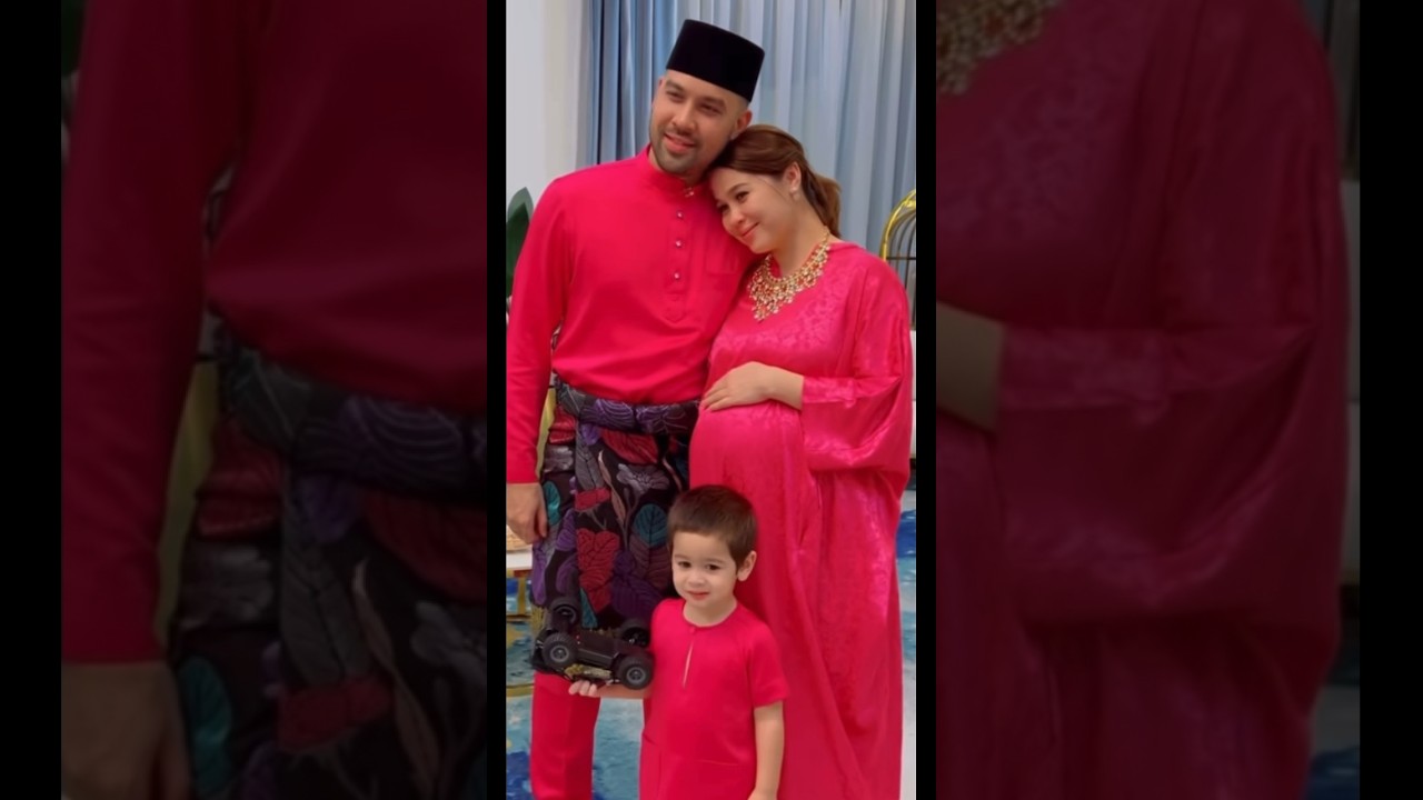 EMMA MAEMBONG & keluarga pada syawal kedua. 😍🩷 Pandai si cilik tu bergambar ya!