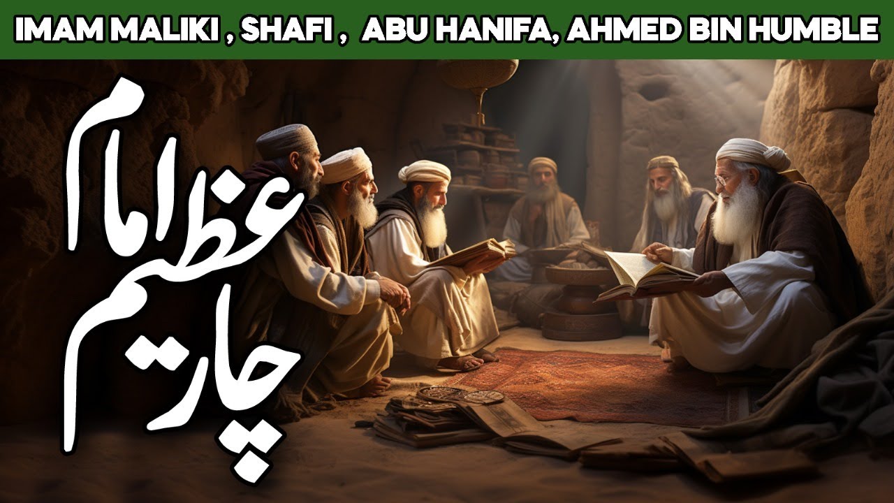 4 Azeem Imam | Imam Abu Hanifa | Imam Ahmad bin Hanbal | Imam Shafi | Imam Maliki | Al Habib