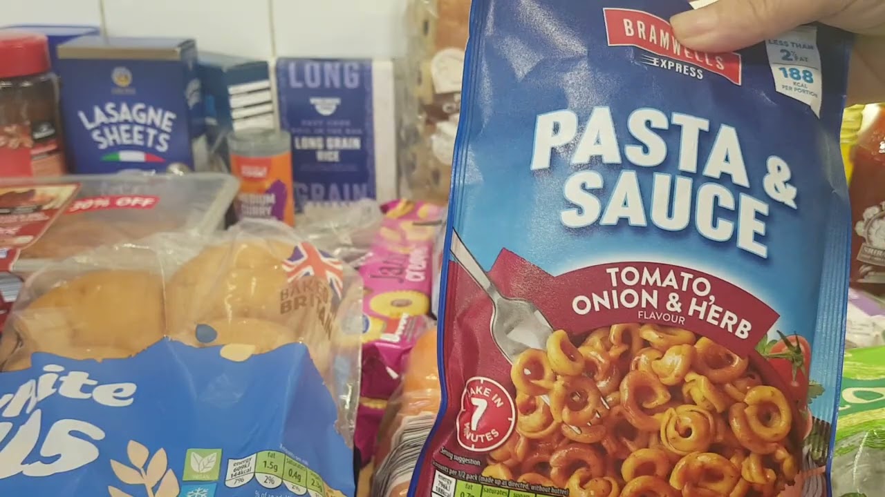 £ 70 Farmfoods, Aldi and iceland Shopping 25th January 2026