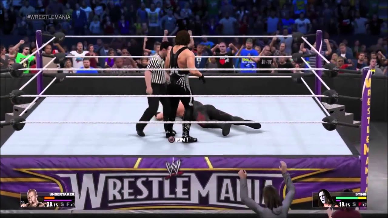 WWE Top 10 Moves of Sting (WWE 2K15) Next Gen (PS4)