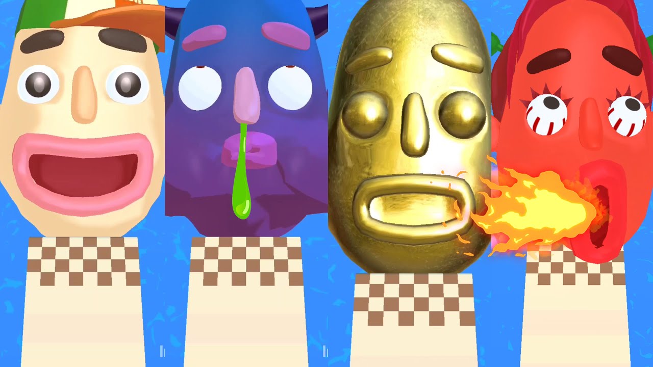 Sandwich Runner NEW FACES BATTLE🍔Max Level Gameplay Android iOS