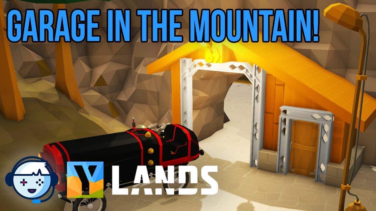 Building My Garage In A MOUNTAIN! | Ylands (Open-world Survival Sandbox) | Ep17