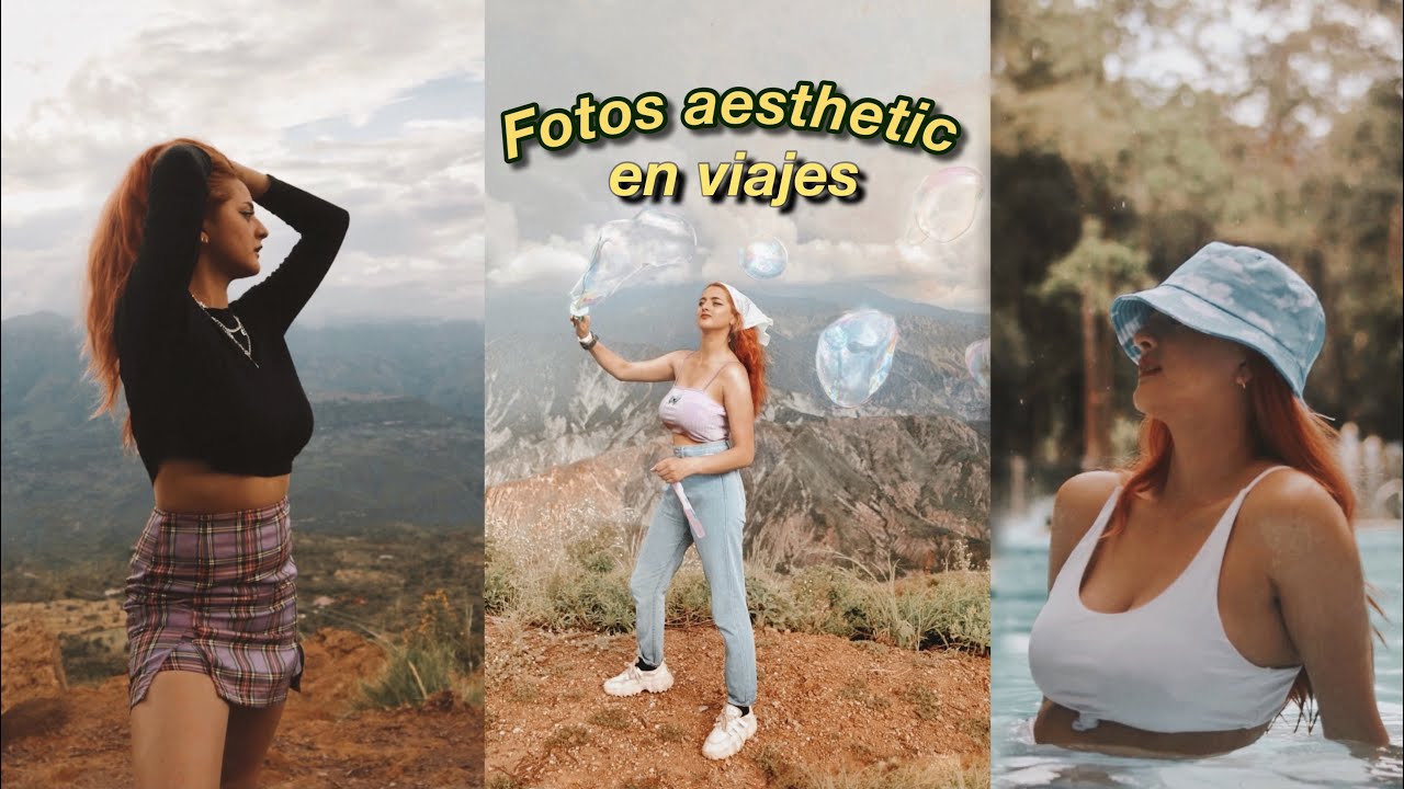 Cómo tomar y editar fotos AESTHETIC en viajes/ fotos fuera de casa