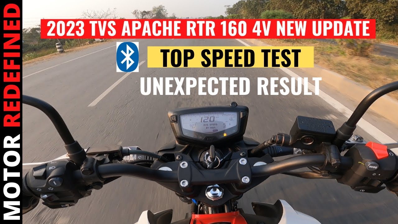 Finally 2023 TVS APACHE RTR 160 4V Special Edition Top Speed | Gear-Speed Test | Motor Redefined