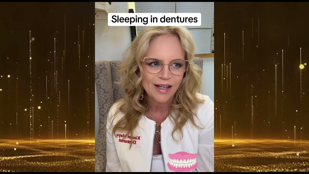 Sleeping in Dentures