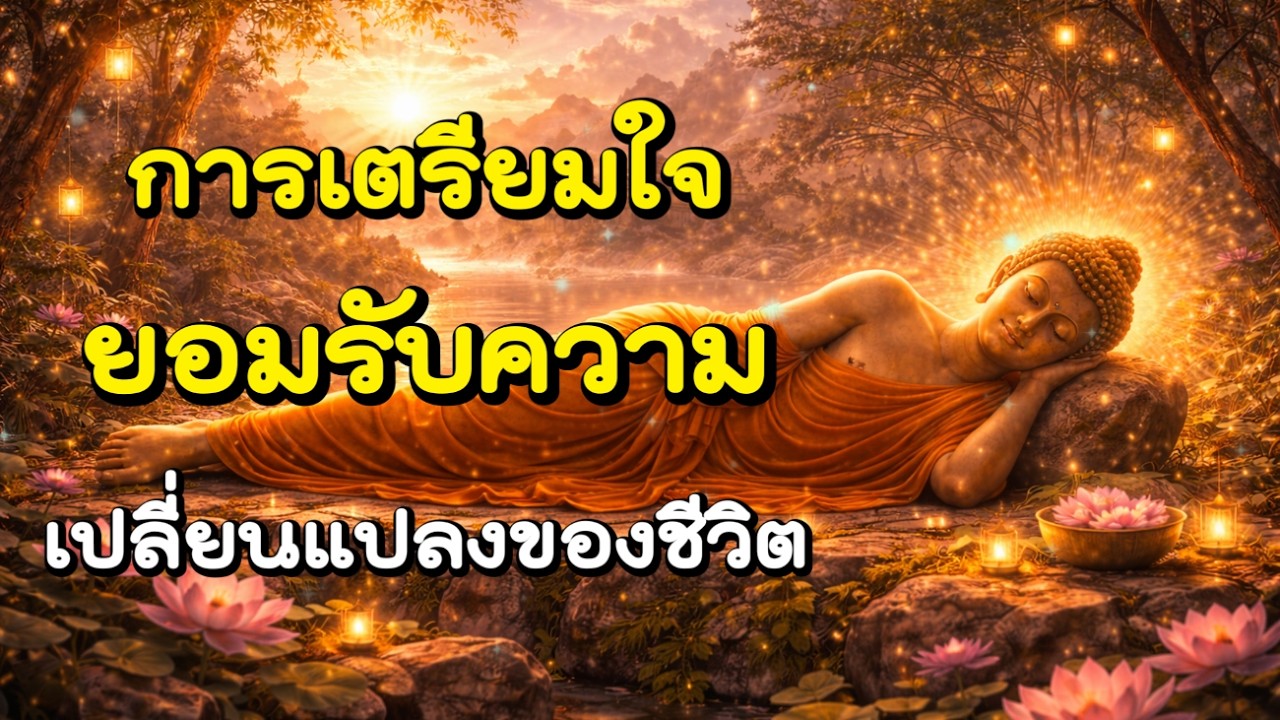 การเตรียมใจยอมรับความเปลี่ยนแปลงของชีวิต | ฟังธรรมก่อนนอน , ฟังธรรมสอนใจ | Ep.79