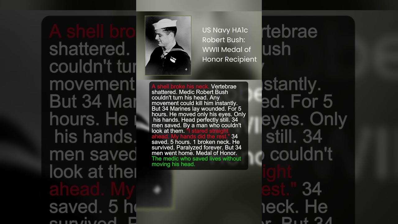1 Neck-Broken Medic Saved 34 Men Unable to Move His Head | Military History Talks