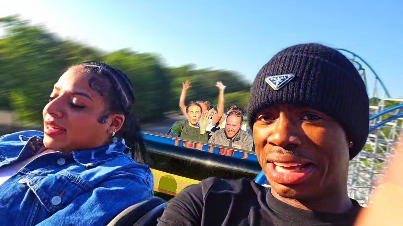 I WENT TO SIX FLAGS WITH KKVSH !!!!!