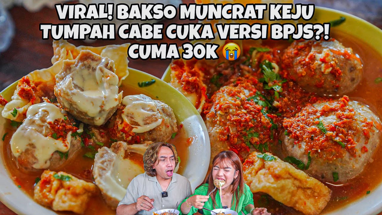 30RIBU DAPET BAKSO MUNCRAT KEJU RACIKAN PMS VERSI BPJS?! #BALIFOODDATE