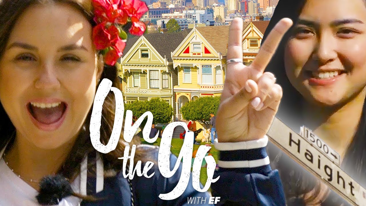 Angelina & Asia hang out in Haight-Ashbury, San Francisco  – On the go with EF #122