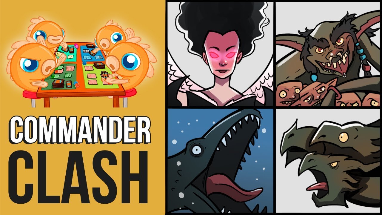 Commander Clash S6 E8: Colorshifted! (Wort vs. Polukranos vs. Thassa vs. Bruna)