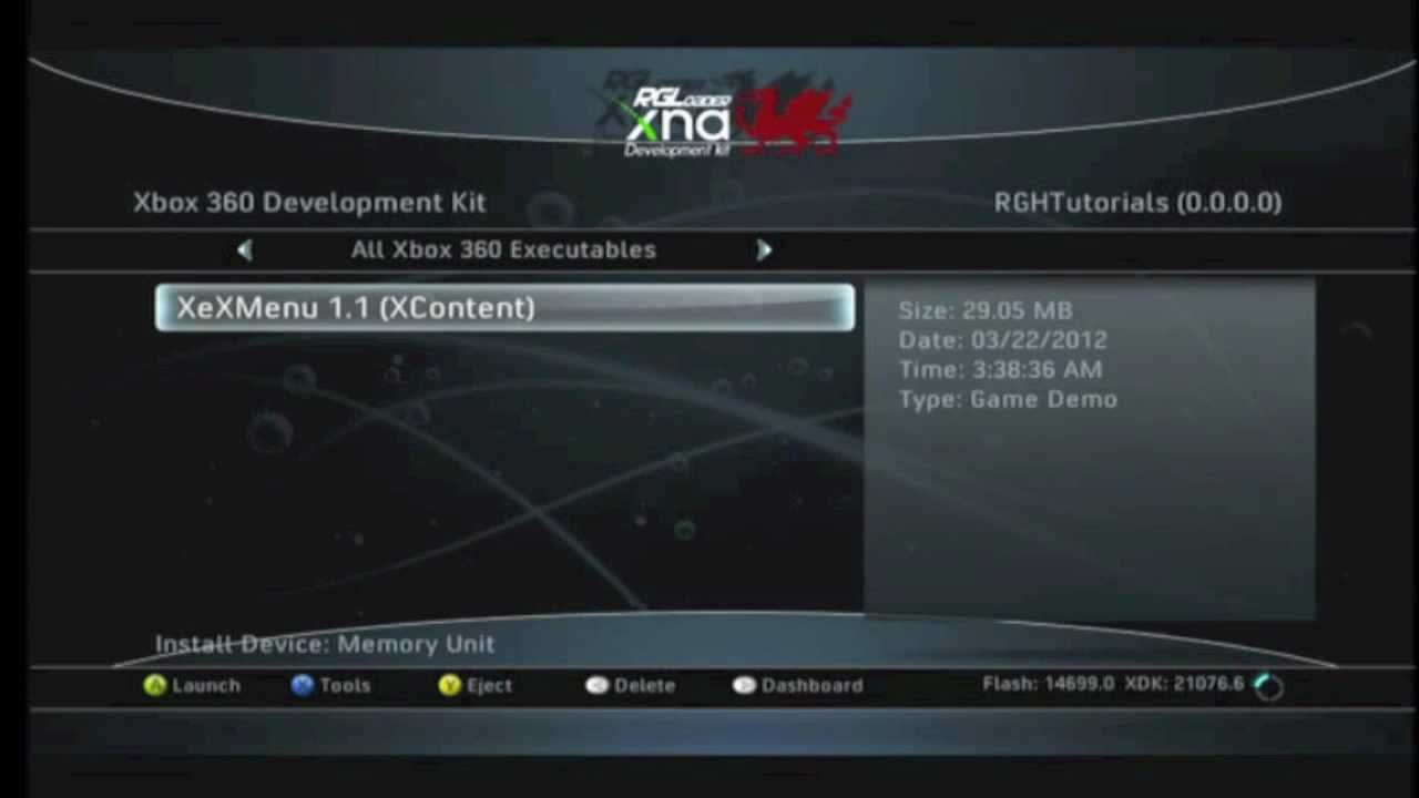 RGLoader v170 Tutorial - RGH Only - Jtag Support Soon