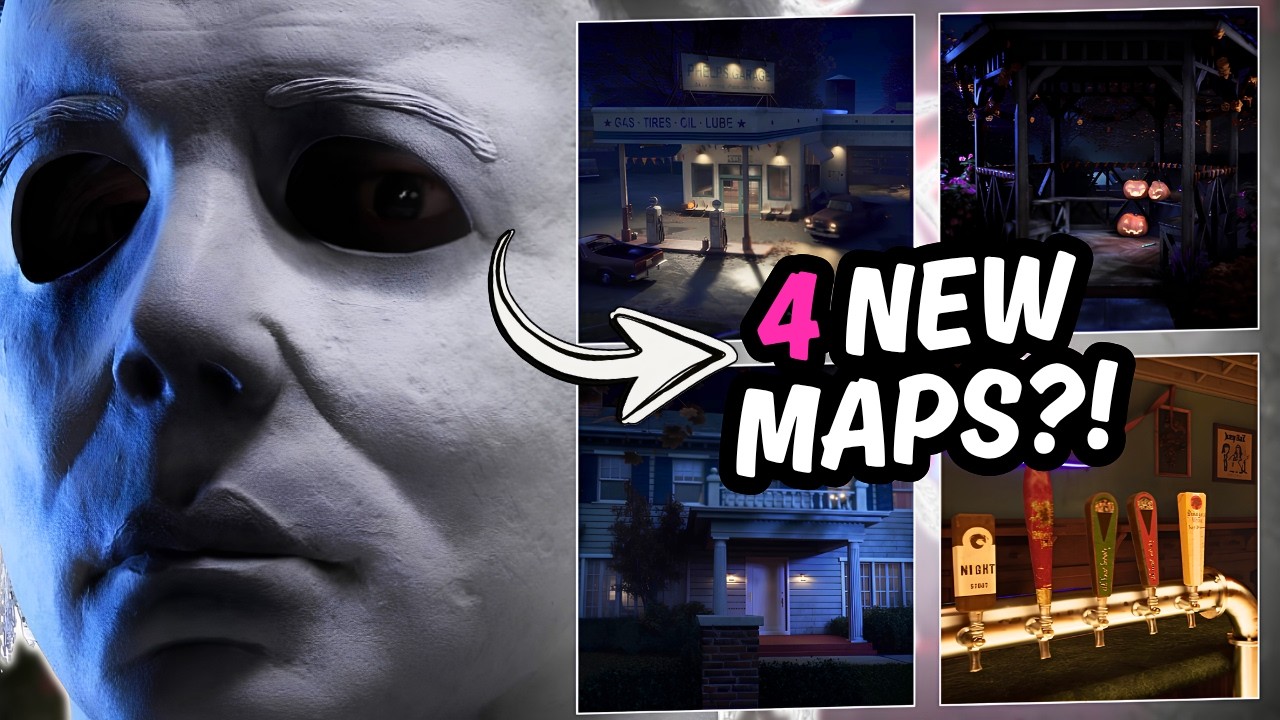 Halloween: игра только что показала ВСЕ 4 карты на старте 👀