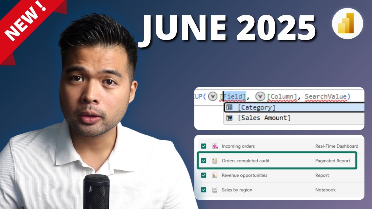 JUNE 2025 POWER BI UPDATE // Power Query on Service, Visual Calculations, Copilot on Apps AND MORE