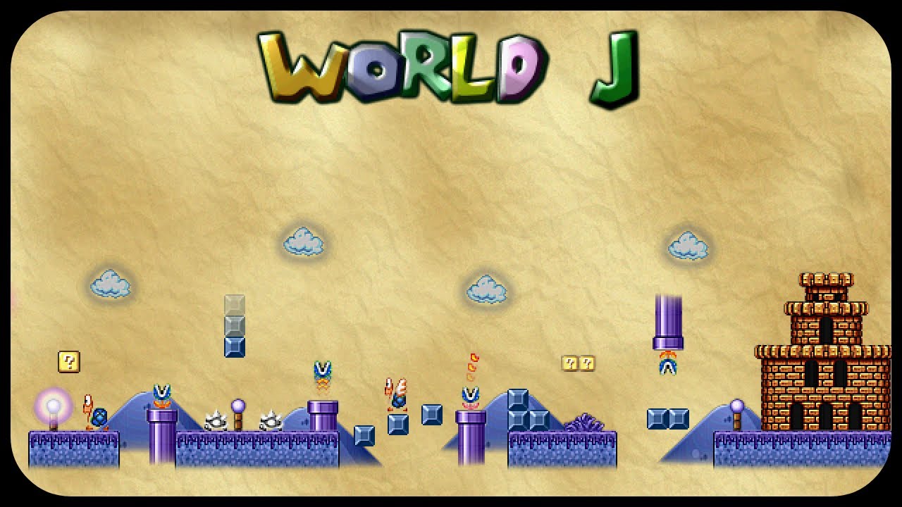 Mario Forever Fabulous Letter Worlds Series Ver 1.01(World J)