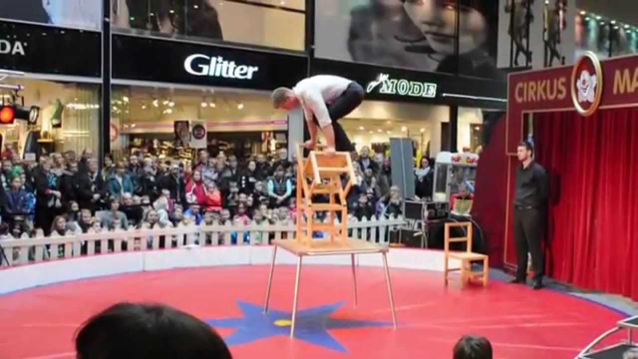 Cirkus Mascot i Herning Centret - optaget med Nikon D300s