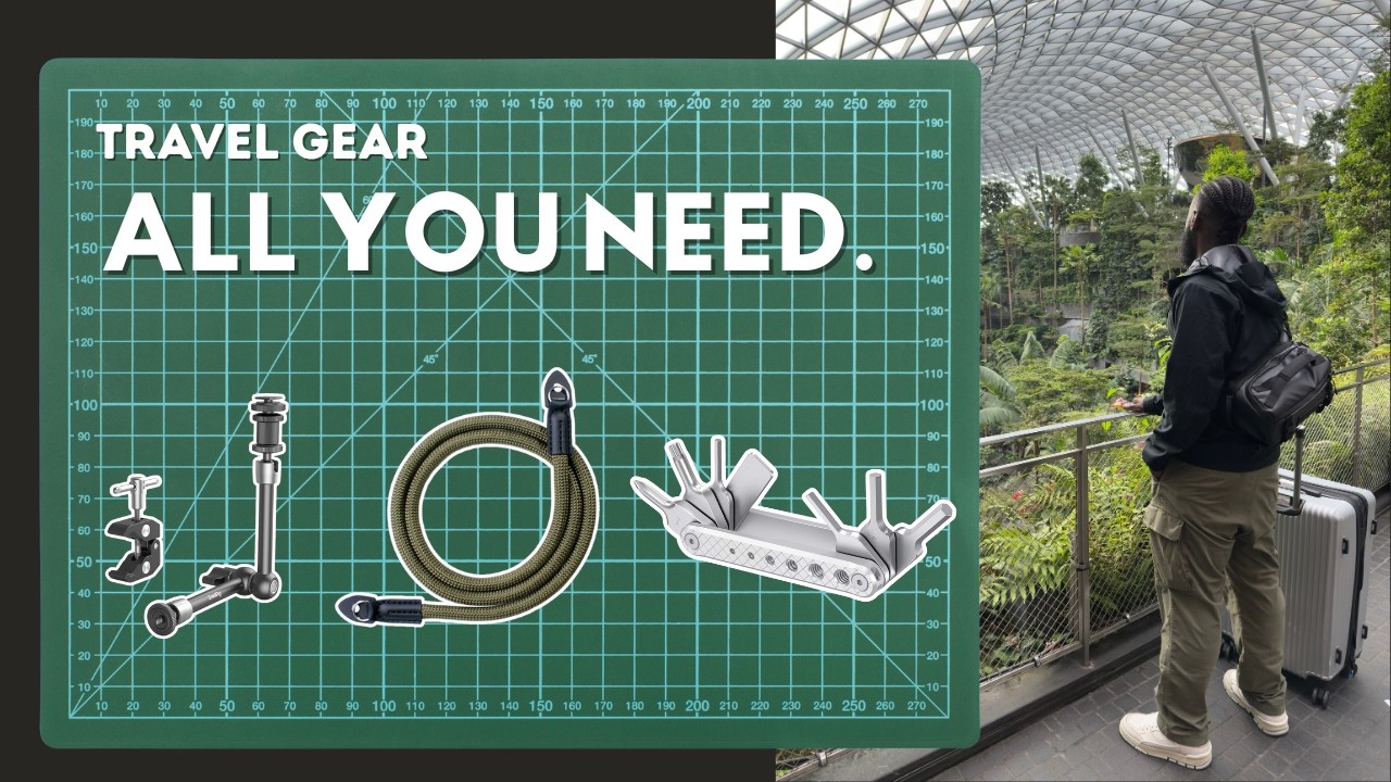 The gear every content creator should travel with