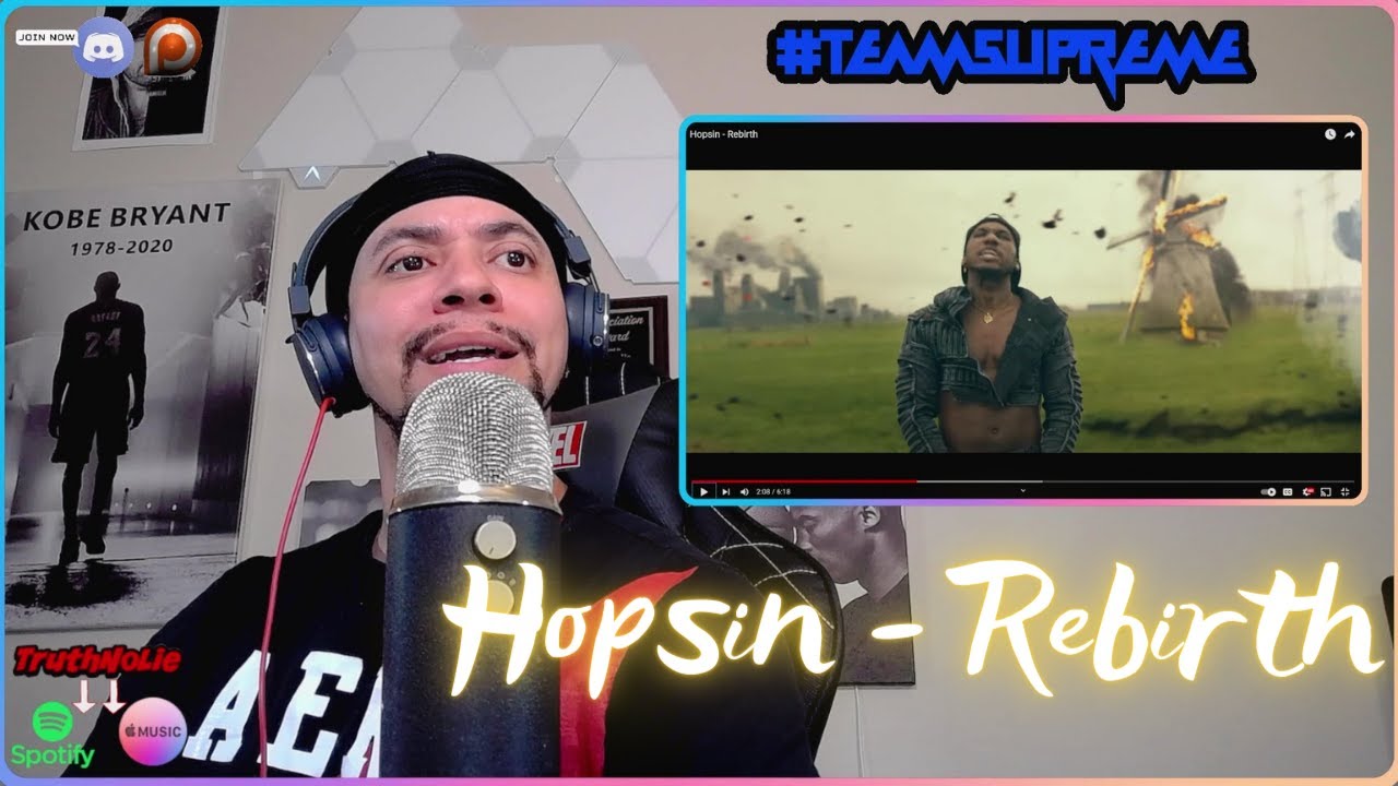 HOP IS GOAT LEVEL!!!! Hopsin - Rebirth (LIVE REACTION)