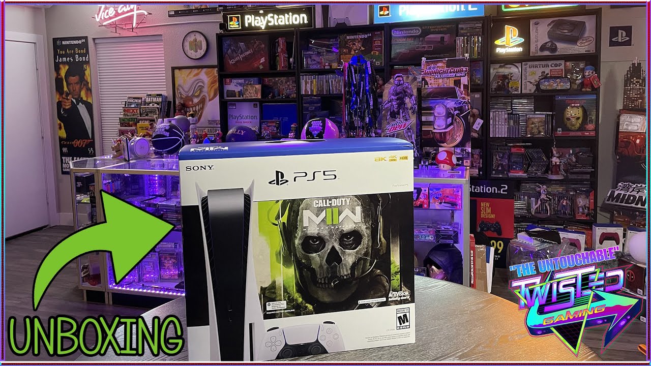 PlayStation 5 Call of Duty Modern Warfare 2 Bundle Unboxing!