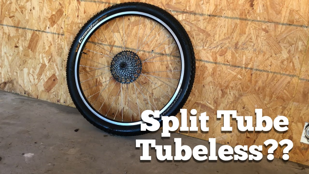 DIY Tubeless: Split Tube Method