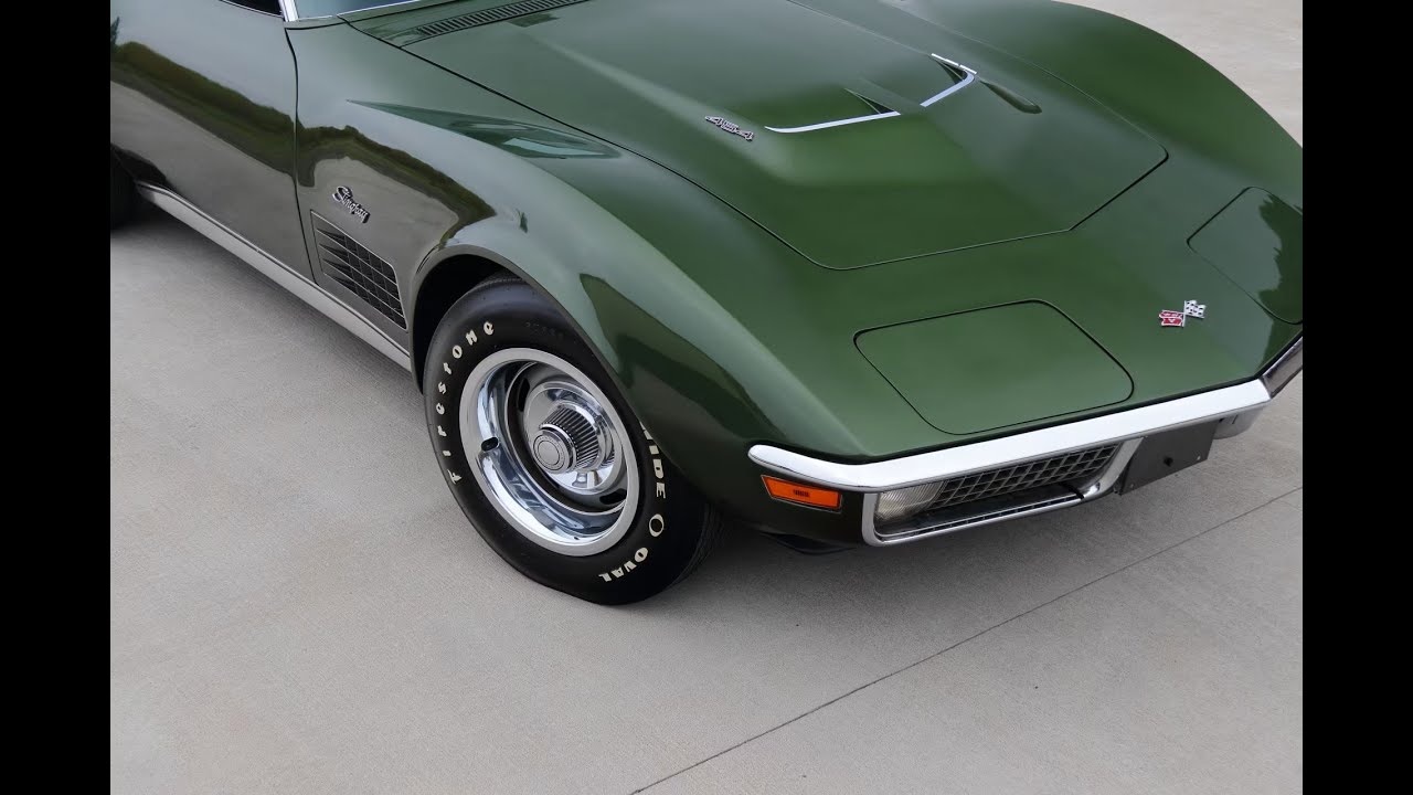 (SOLD) 1970 Chevrolet Corvette LS5 4 speed 9k Mile Unrestored Survivor