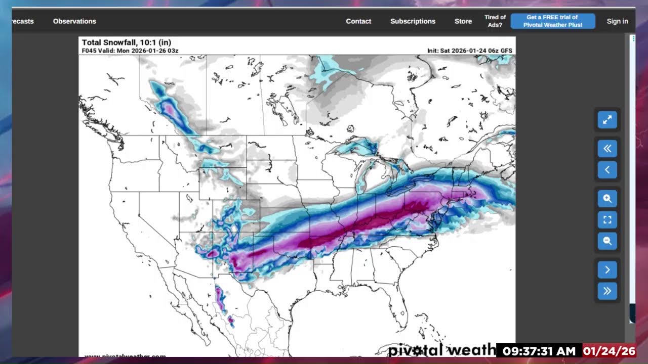 Shelden Breshears gives us an update on the winter storm