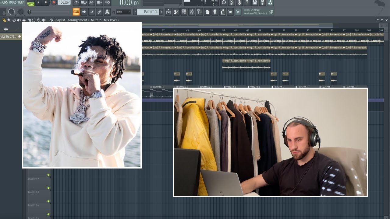 Making a NoCap Type Beat using a Guitar Loop | FL Studio Cookup