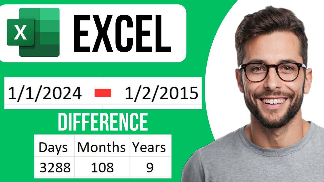 How To Calculate The Difference Between Two Dates In Excel