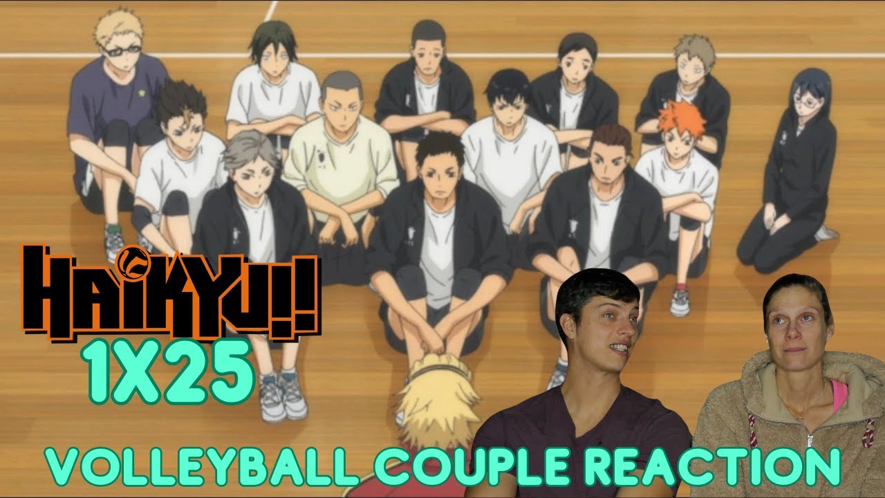 Volleyball Couple Reaction to Haikyu!! S1E25: 