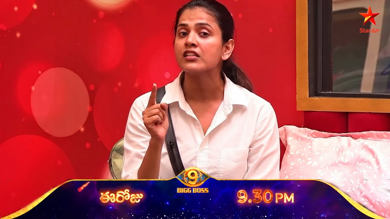 పవన్ కళ్యాణ్ కి అదిరిపోయే కౌంటర్ ఇచ్చిన తనూజ🔥🔥Tanuja Clarity About Bharani Nomination #bb9telugu