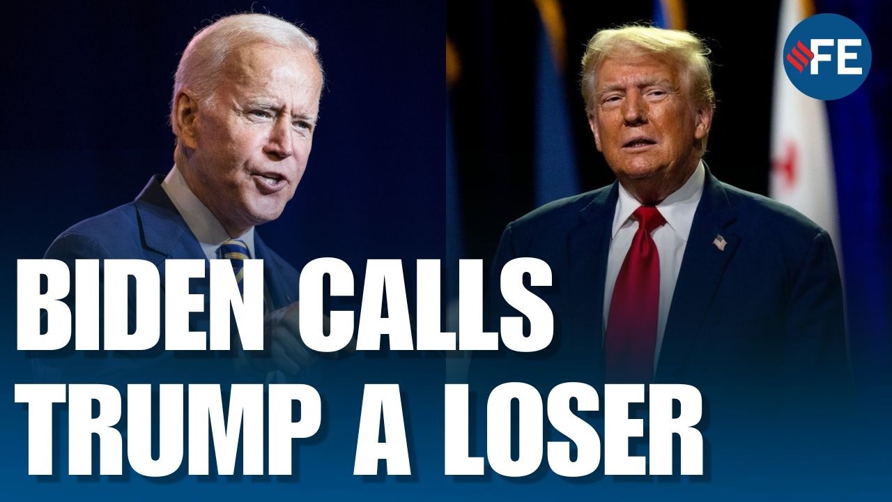 Joe Biden Blasts Trump, Calls Him 'What A Loser' In Fiery Remarks | US NEWS | WORLD NEWS