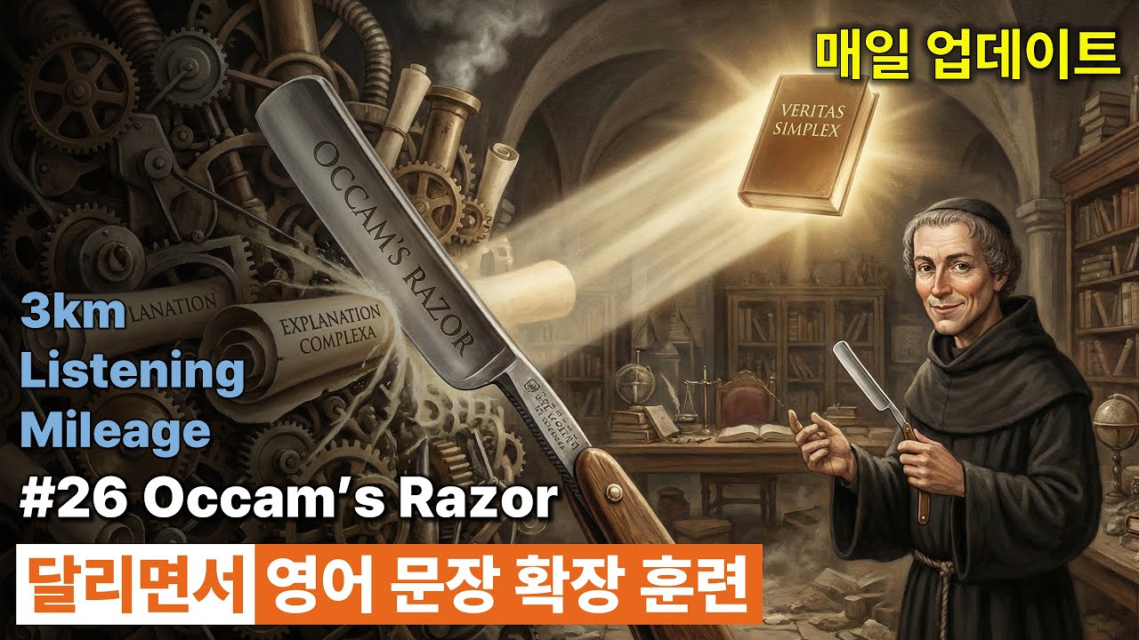 영어 문장 확장 훈련(직청직해) - #26 Occam’s Razor
