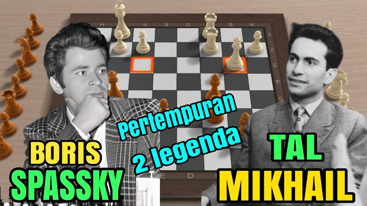 Pertandingan catur penuh taktik dan jebakan! Spassky vs mikhail tal 1973