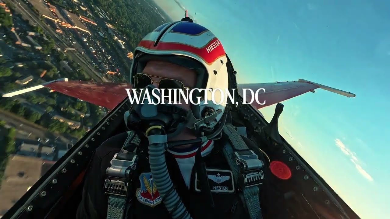 Opening Flyover - FREEDOM 250 -  F-16 Cockpit Audio 