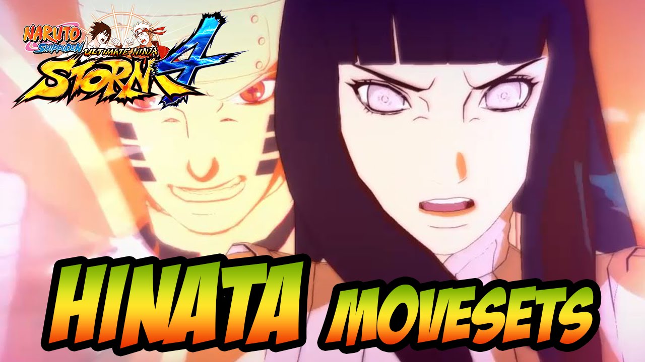 Naruto Ultimate Ninja Storm 1-4 - Hinata Movesets [+DLC]