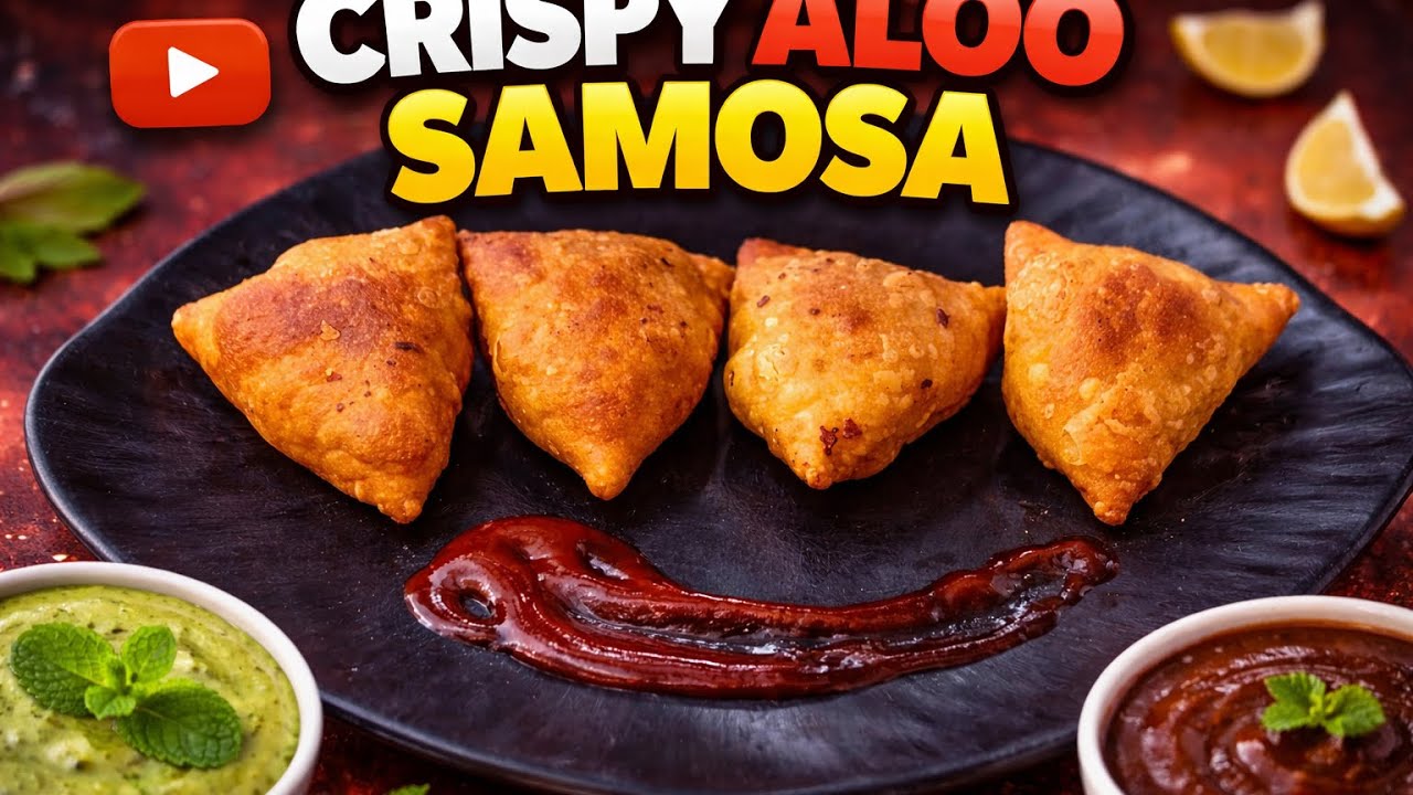 “Crispy Aloo Samosa Recipe | Bazaar-Style Samosa at Home 😋”#cookingchannel #cooking #samosarecipe 