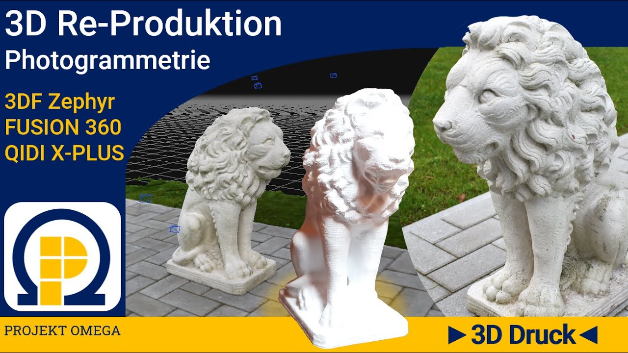 3D Re-Produktion - Photogrammetrie – 3DF ZEPHYR – FUSION 360