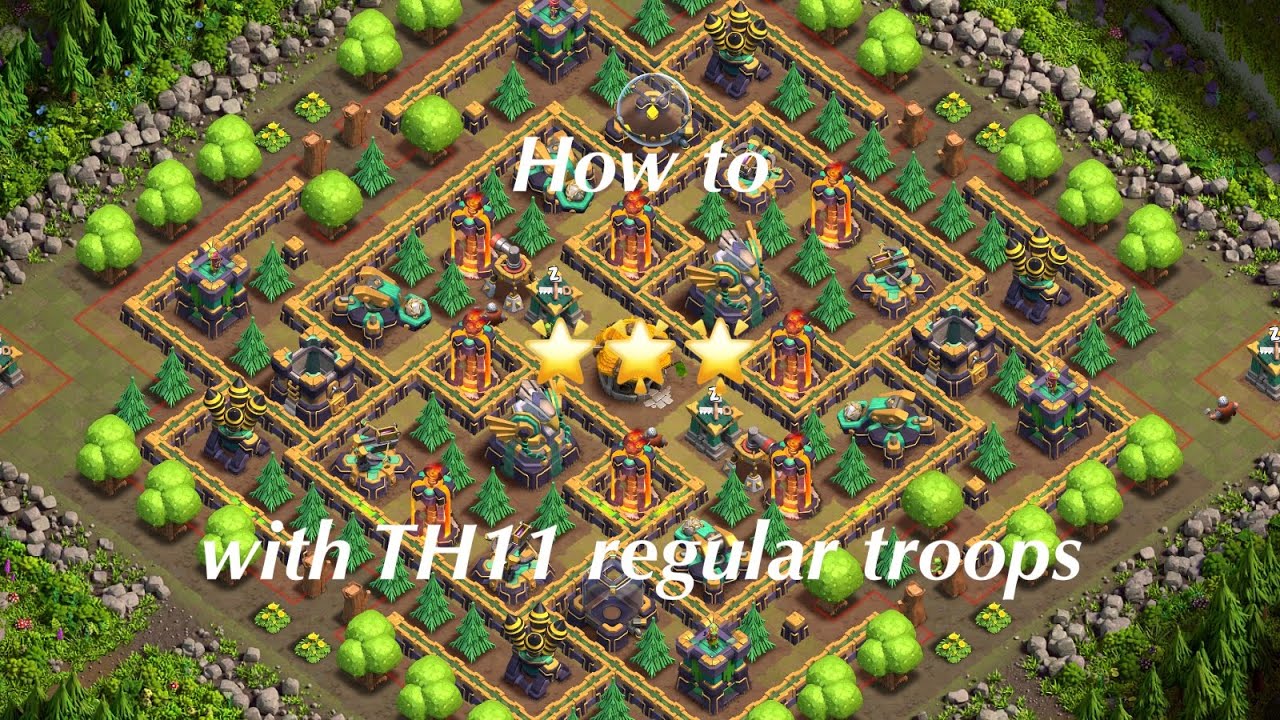 Corner Case with TH11 regular Troops