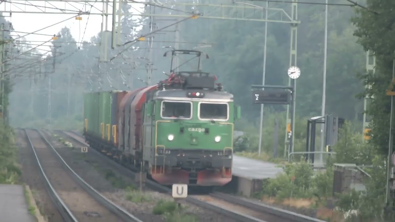 🇸🇪 Bodafors Sweden fast trains compilation