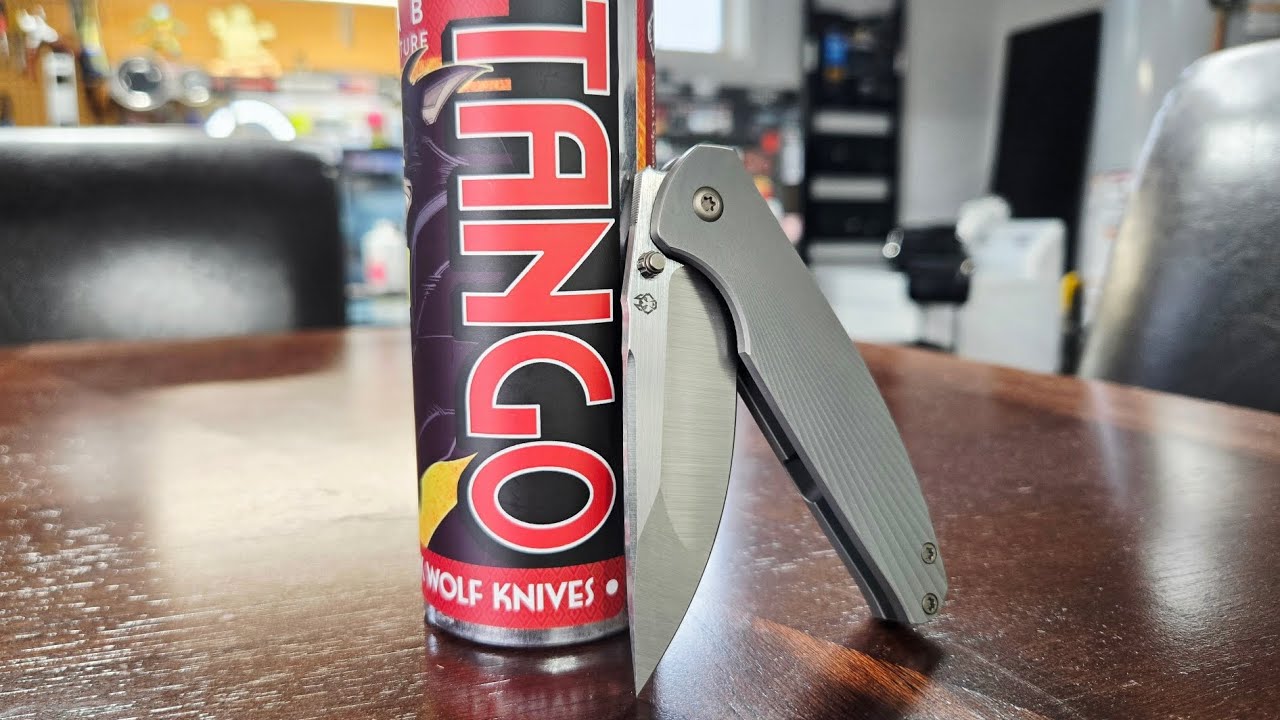 Jack Wolf Knives Tango unboxing and first impressions ( loaner knife from Richter Knives)