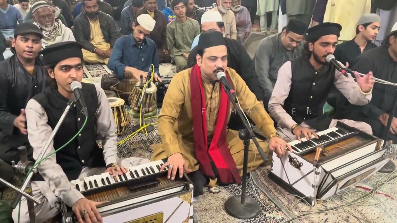 Mose Naina mat Morhna | Qawwal Mahir Ali, Shahmeer Ali Nizami at Kashana e Mateeni 