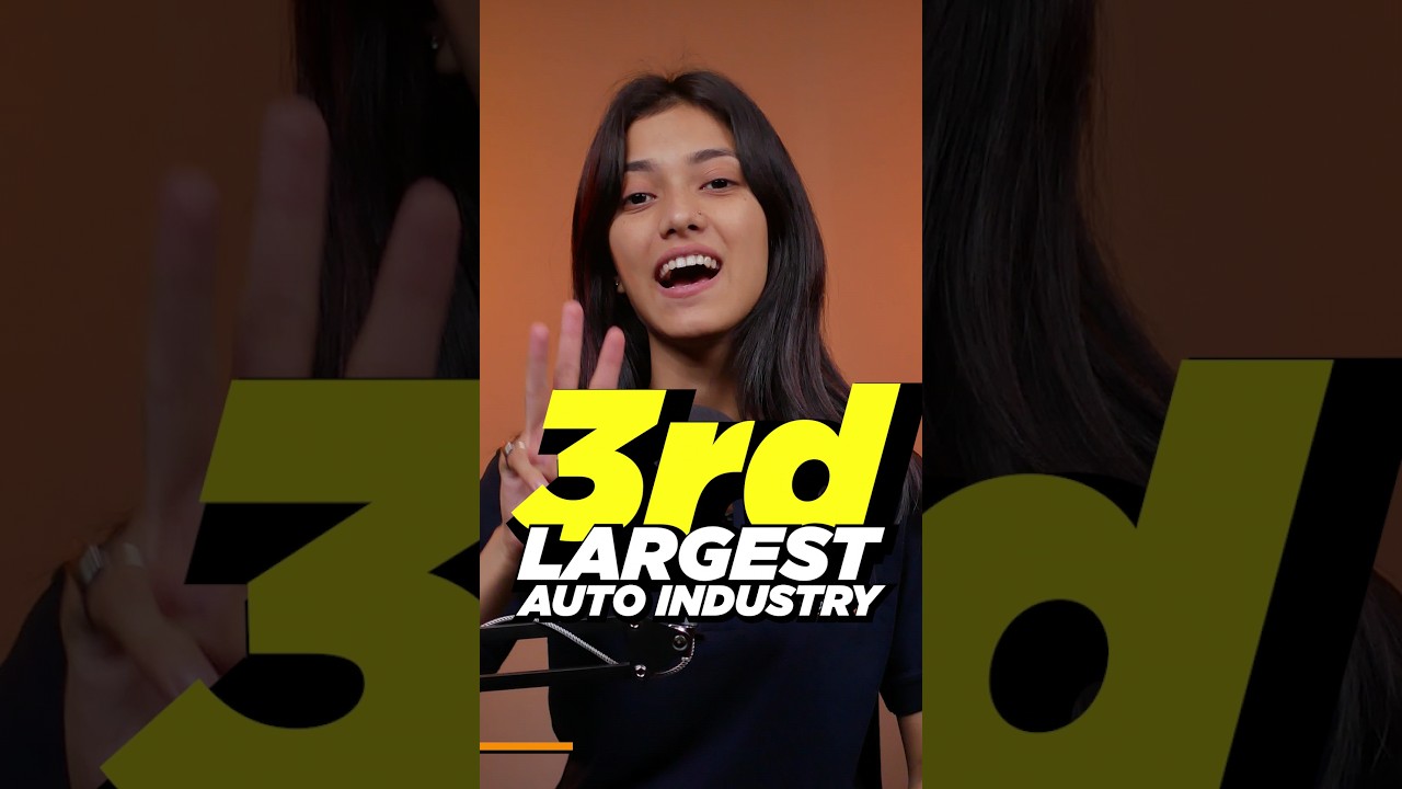 Indian Automotive Industry Is 🔥#shorts #automobile #india #facts #nitingadkari #informative #cars24