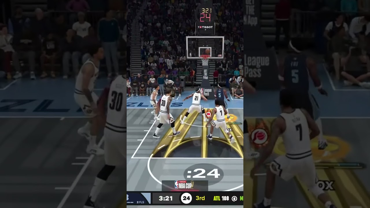 Джей Морант забивает с линии! #nba2k26 #nba2k23 #basketball #jamorant #nba #nba2k