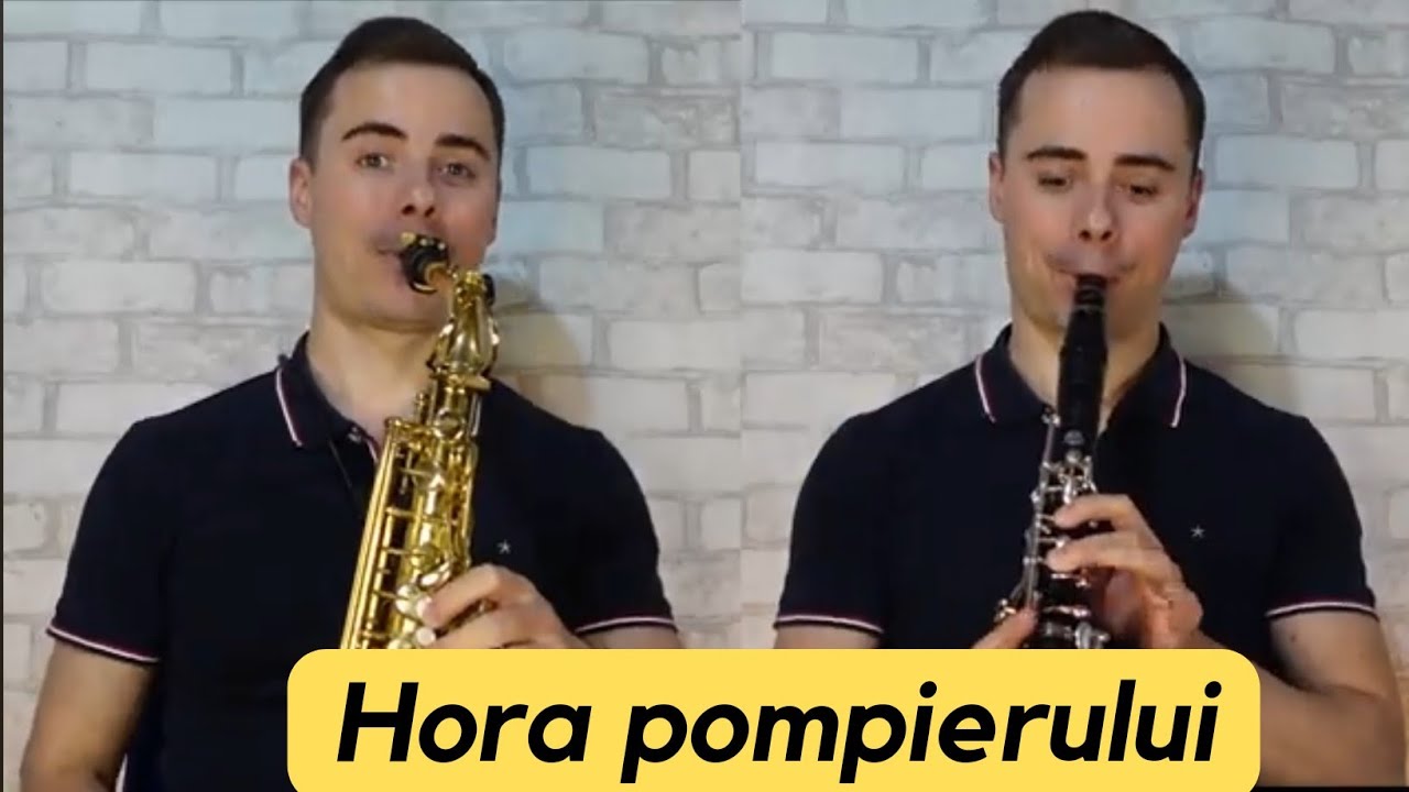 HORA POMPIERULUI-TUTORIAL #30CLARINET/SAXOFON