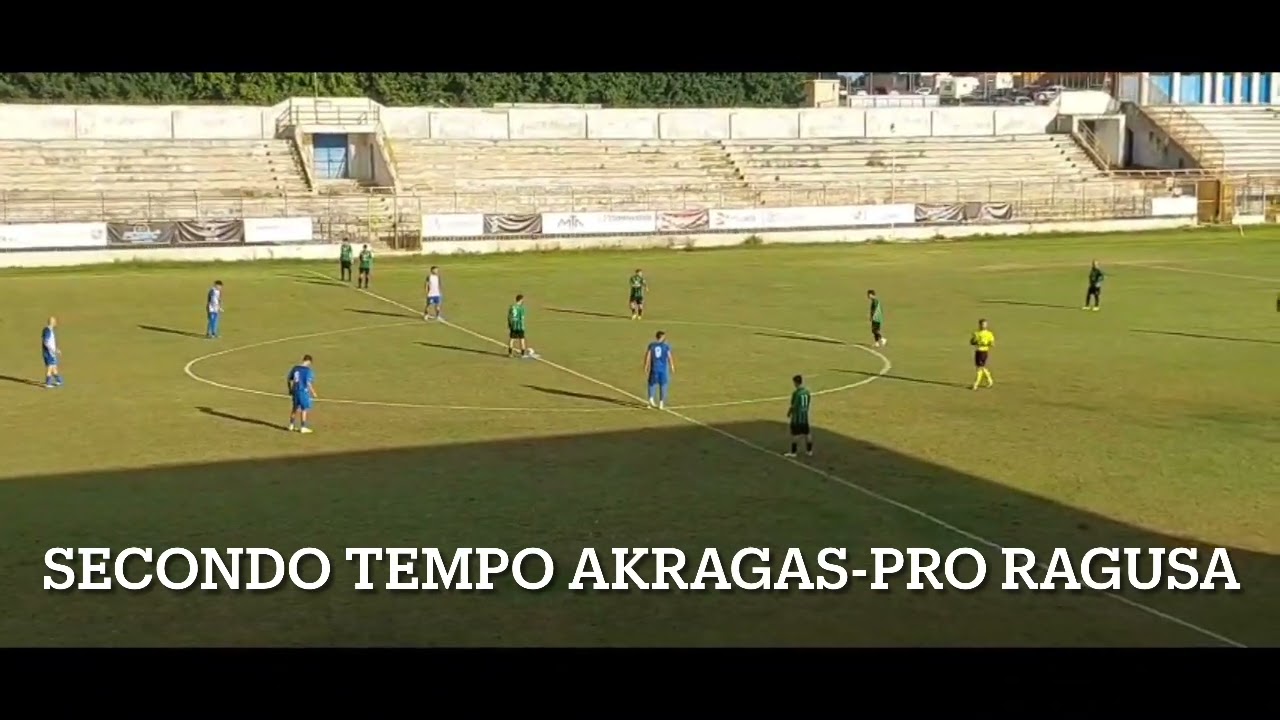 Akragas-Pro Ragusa 1-0: ampia sintesi del match del campionato di Promozione 