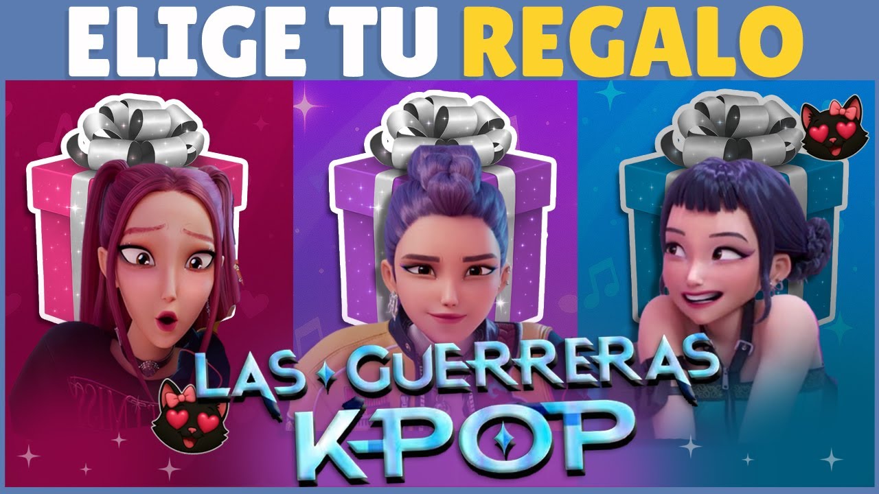 GUERRERAS DEL K-POP: ¡Elige tu regalo y enfréntate a los desafíos! 💗